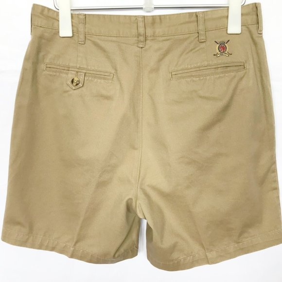 Tommy Hilfiger Vintage Khaki Golf Shorts - Picture 2 of 3